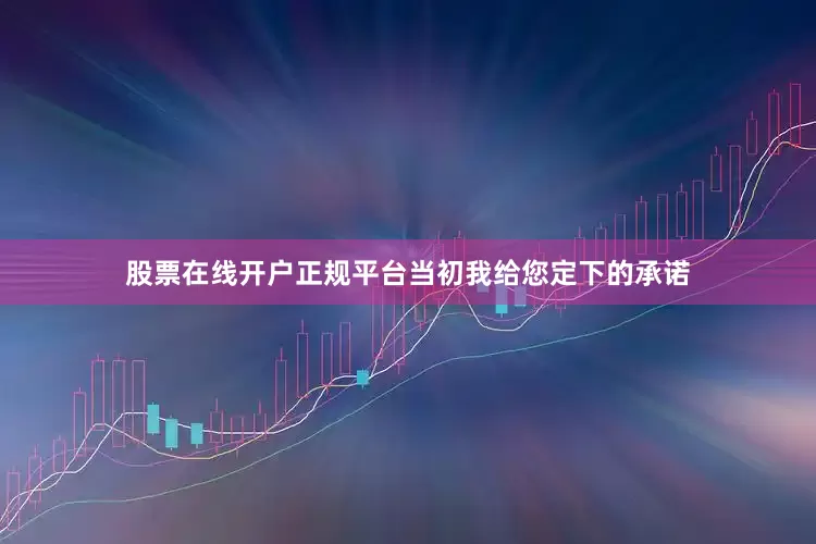 股票在线开户正规平台当初我给您定下的承诺